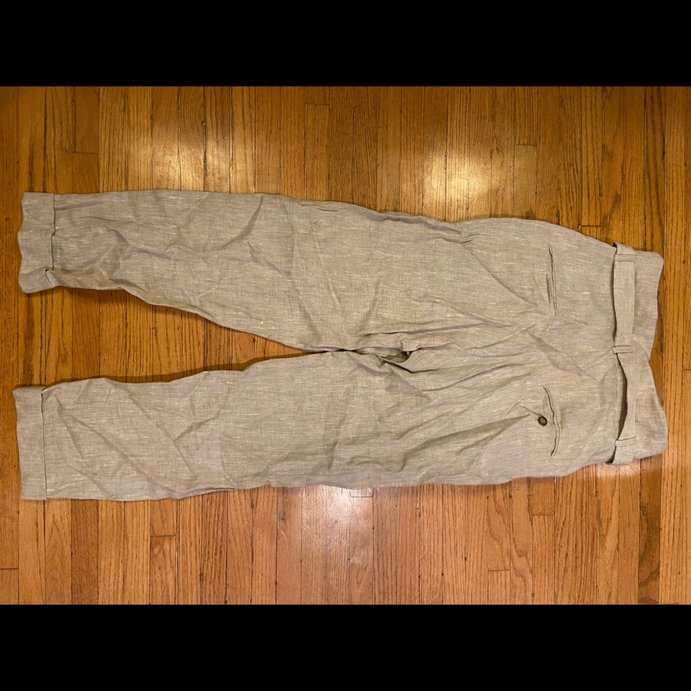 Reformation linen pants